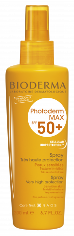 صورة منتج   Photoderm MAX Spray SPF 50+ 400ml  ,BIODERMA
حليب حماية من الشمس للبشرة الحساسة